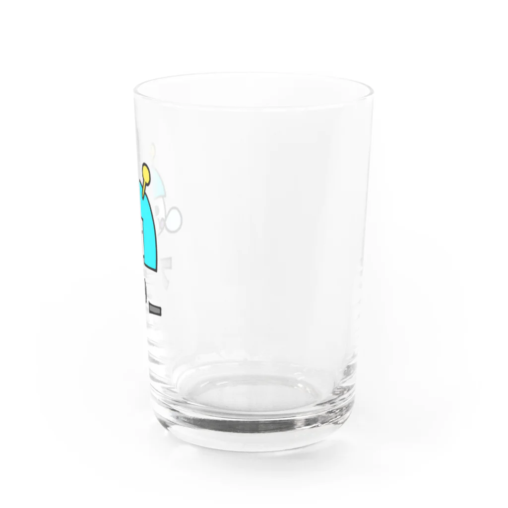 shop kanipanのドク乙女星人・ネガ子（プー） Water Glass :right