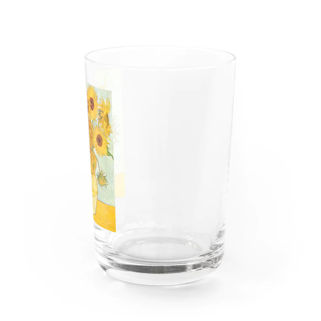 「印象派」ゴッホ・グッズ専門店のゴッホ・ひまわり Water Glass :right