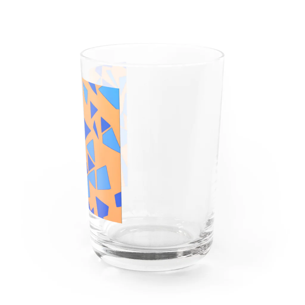理系大学院生の出力のteal orange Water Glass :right