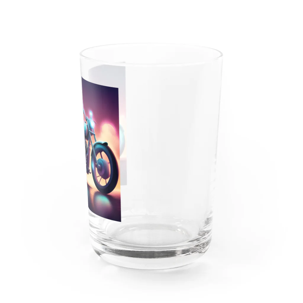 hirohitoshimaのかっこいいバイク Water Glass :right