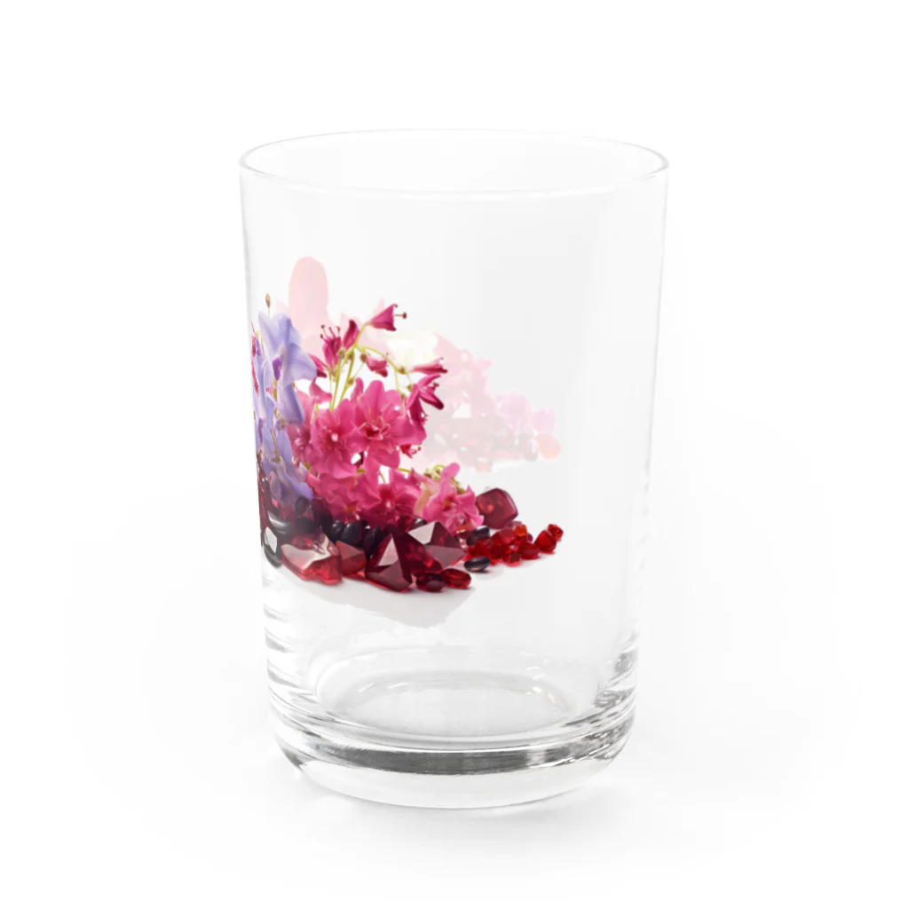 Lunatic-the-Jokersの[7月]July-Ruby&Larkspur Water Glass :right