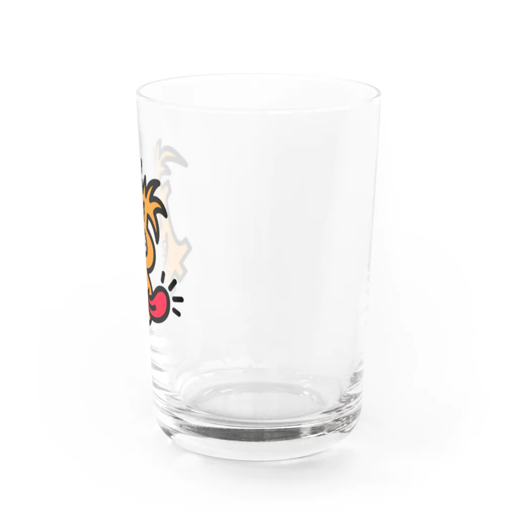 BitPopArtのB - Funky Water Glass :right