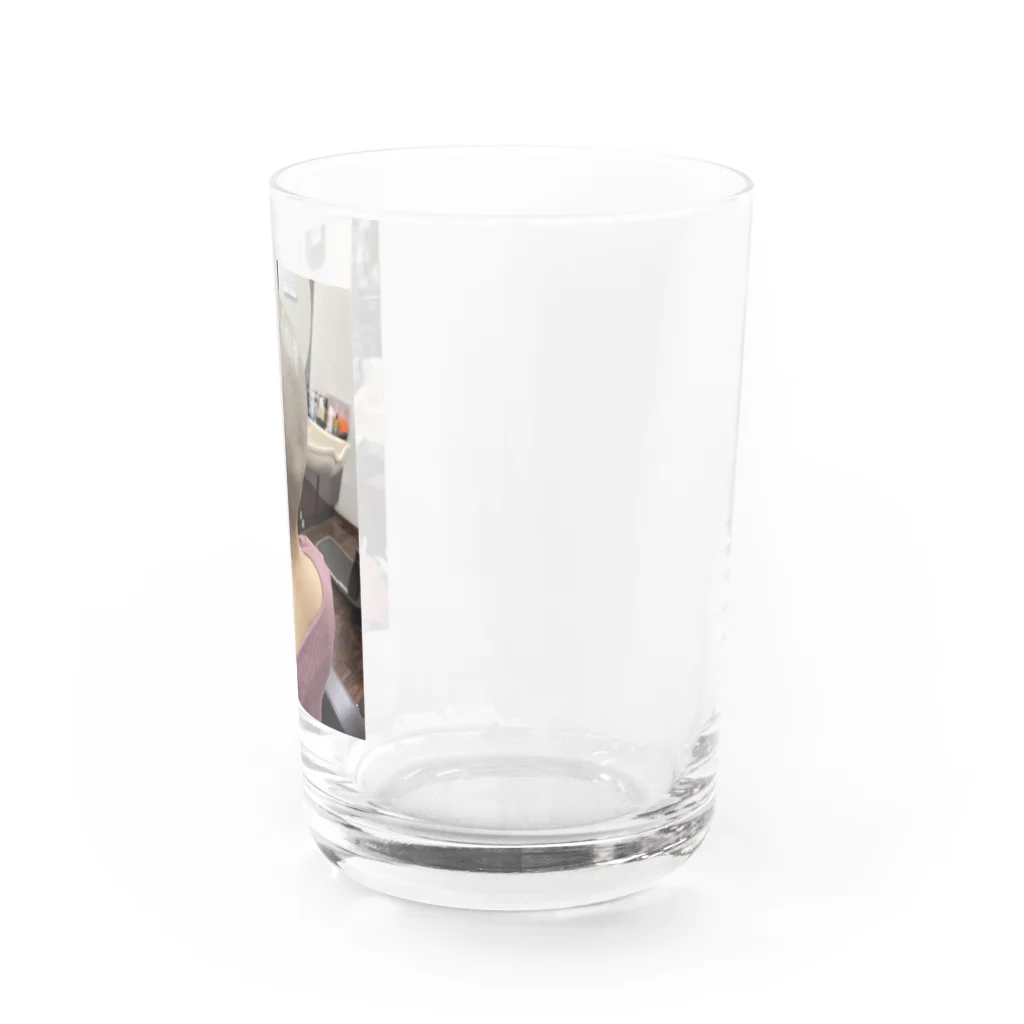 BOSEjoshiの床屋坊主女子 Water Glass :right