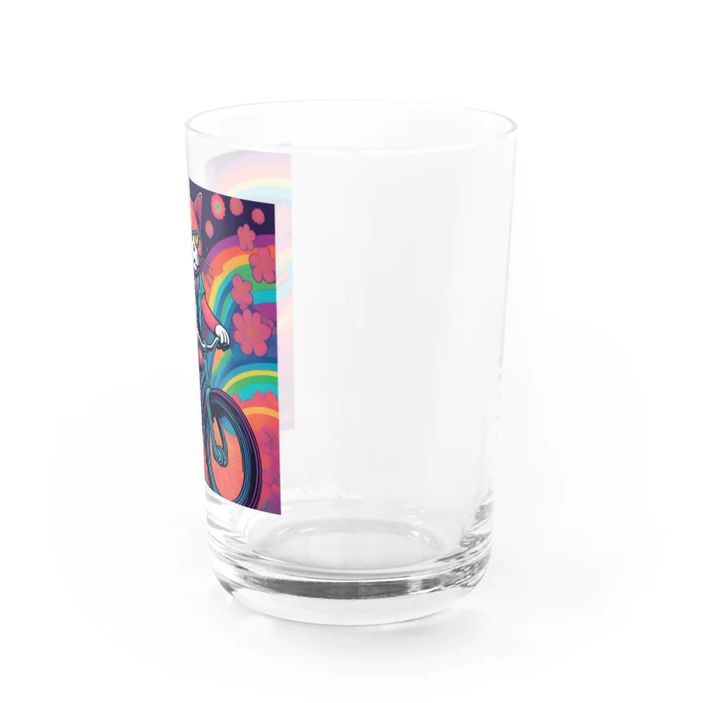 yacco-のお店のねこ Water Glass :right