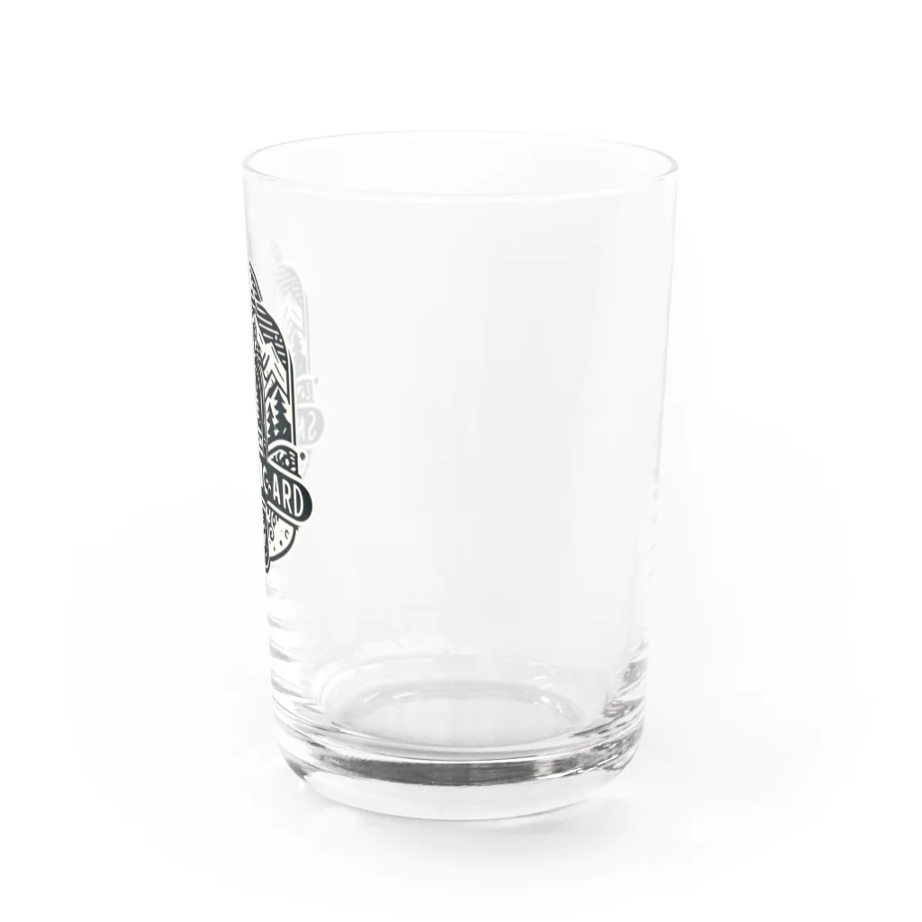 shiba9のスノーボーダー Water Glass :right