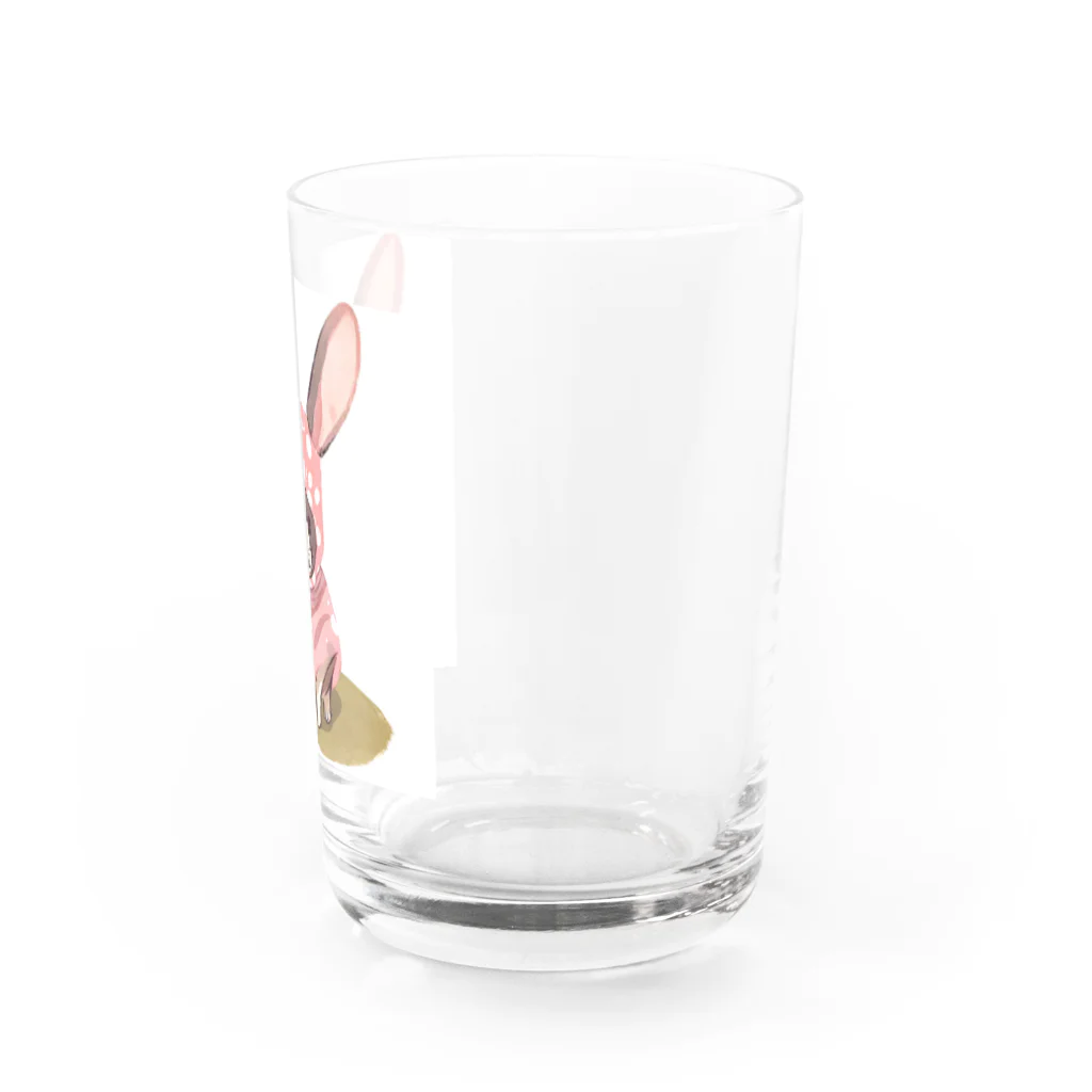 syobeのウサみみフレンチ Water Glass :right