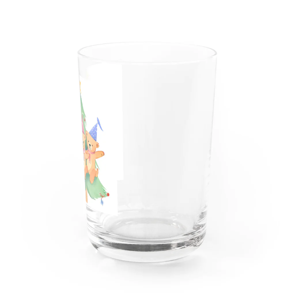 yugorohouseのクリスマスベアーズ Water Glass :right