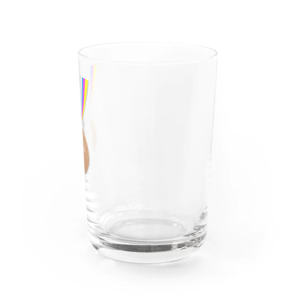 kazu_gの銅メダルＴシャツ Water Glass :right