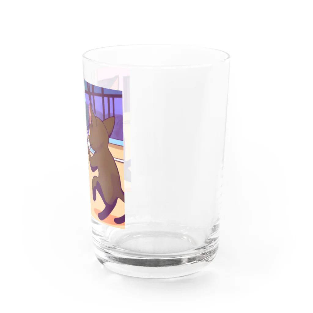 ブギーズのタイマン猫 Water Glass :right