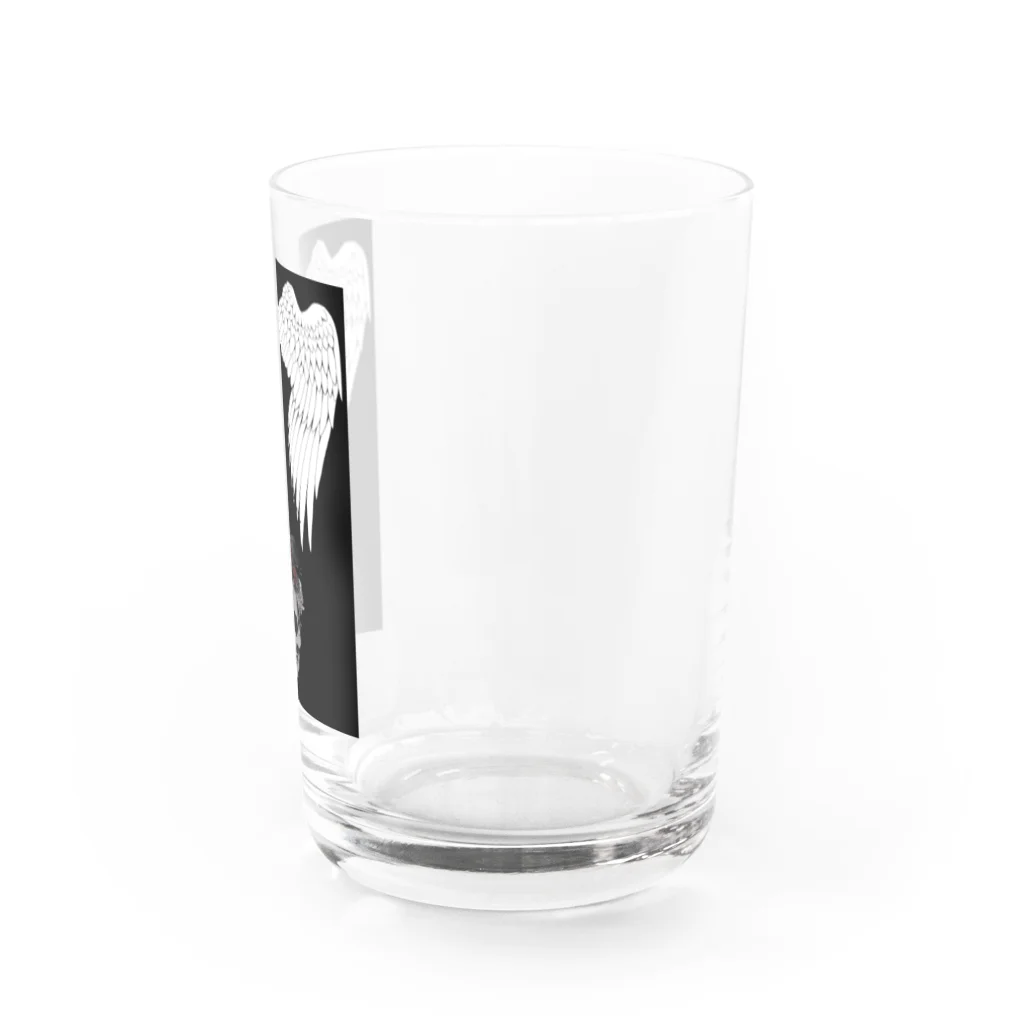 いつかやる気を出したいのSKULL Water Glass :right