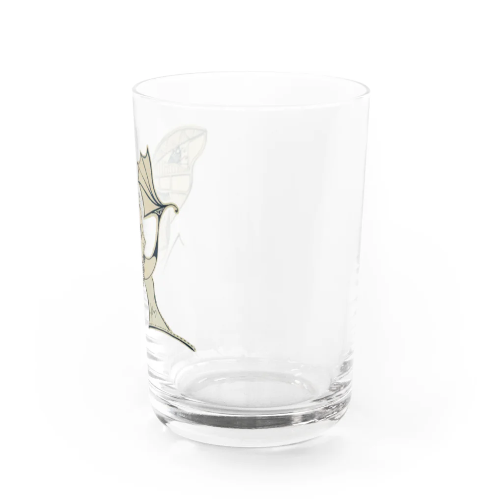 牧 やひろの躍鳥 Water Glass :right