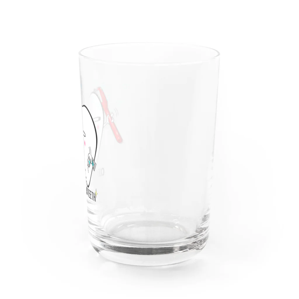 KAAK studioのtoothくん Water Glass :right
