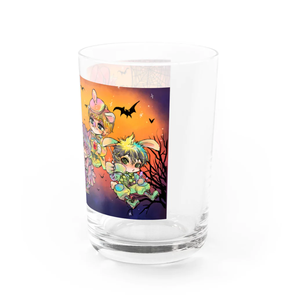 群青のはなまるハロウィン2023 ハロウィンアリス Water Glass :right