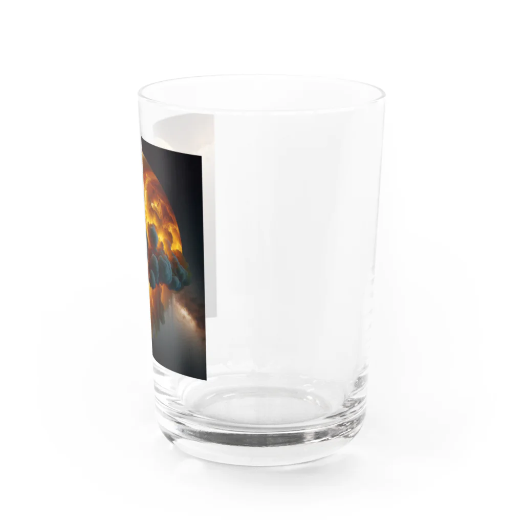 AIdependerの融合クラゲ　金星 Water Glass :right