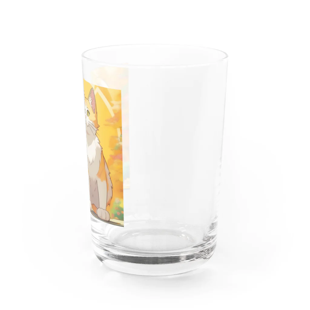 hana-monの希望の猫 Water Glass :right