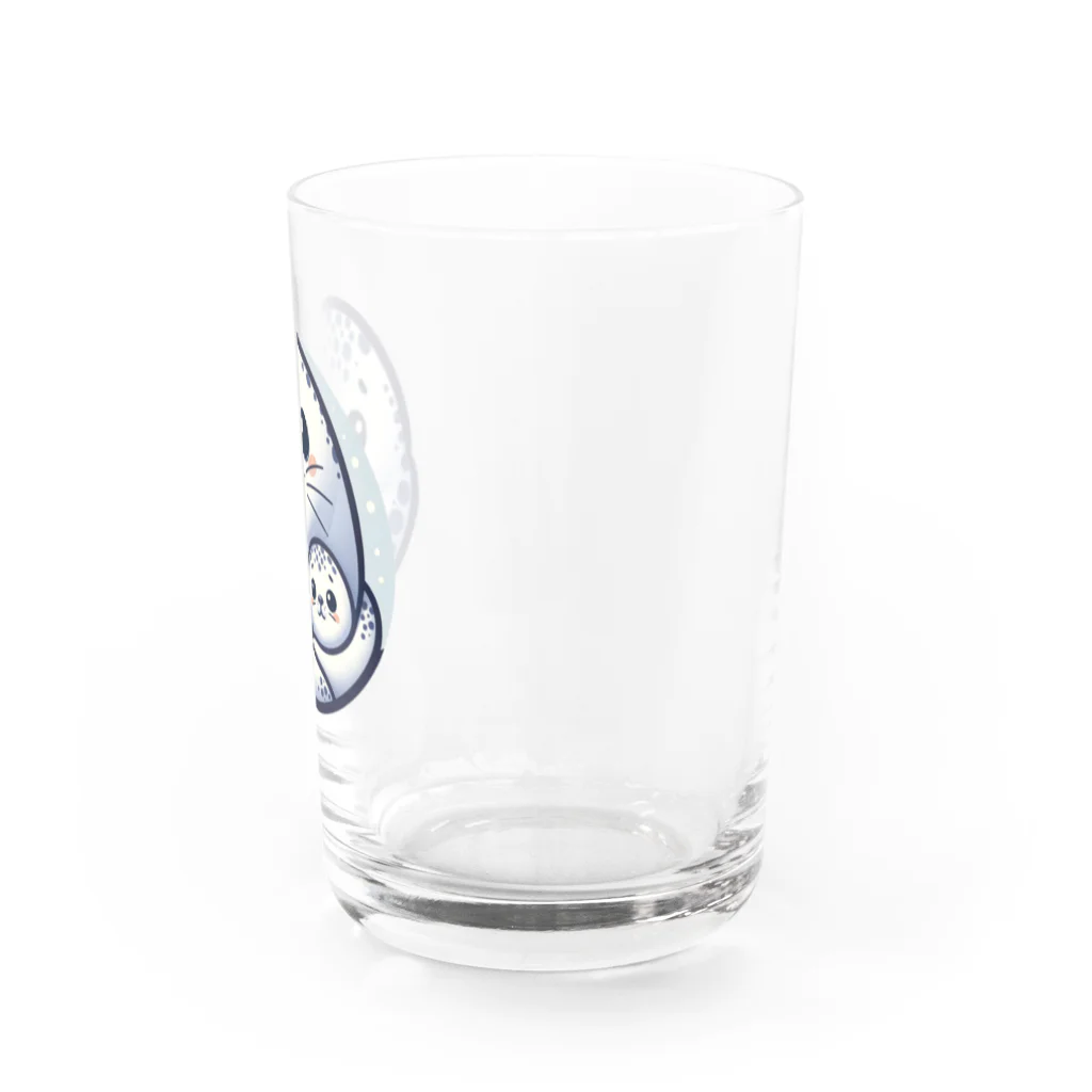 mitsu5872のゴマフの愛らしい日々 Water Glass :right