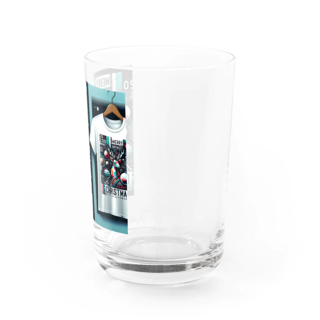 Riko_ARKKのジオメトリック・クリスマス Water Glass :right