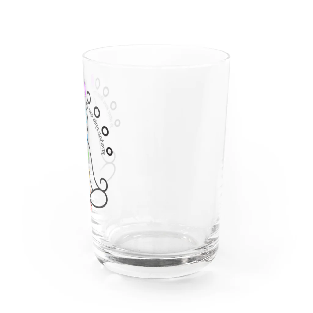 CyberArmadilloの水星のガヤトリマントラ Water Glass :right