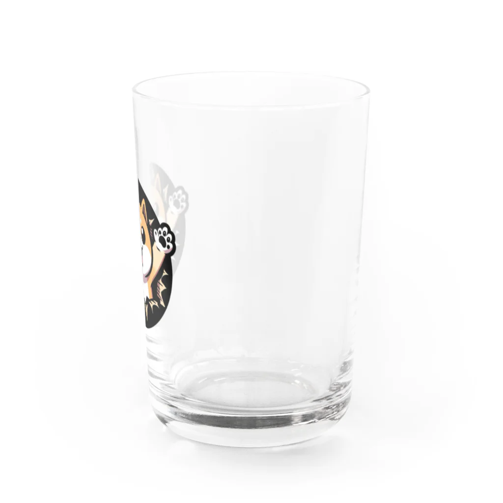 ショップリトのしば犬きくまるグッズ Water Glass :right