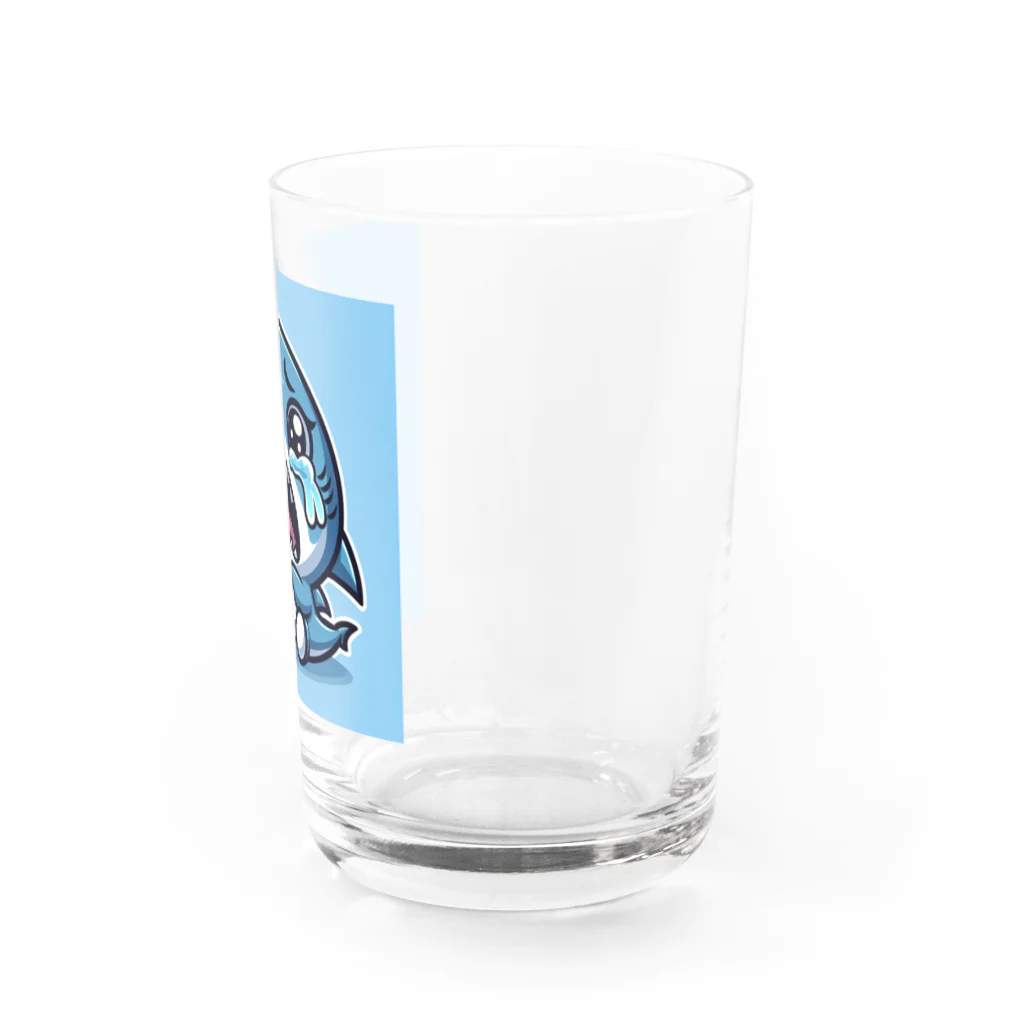 ryoの店の泣き虫シャーク Water Glass :right