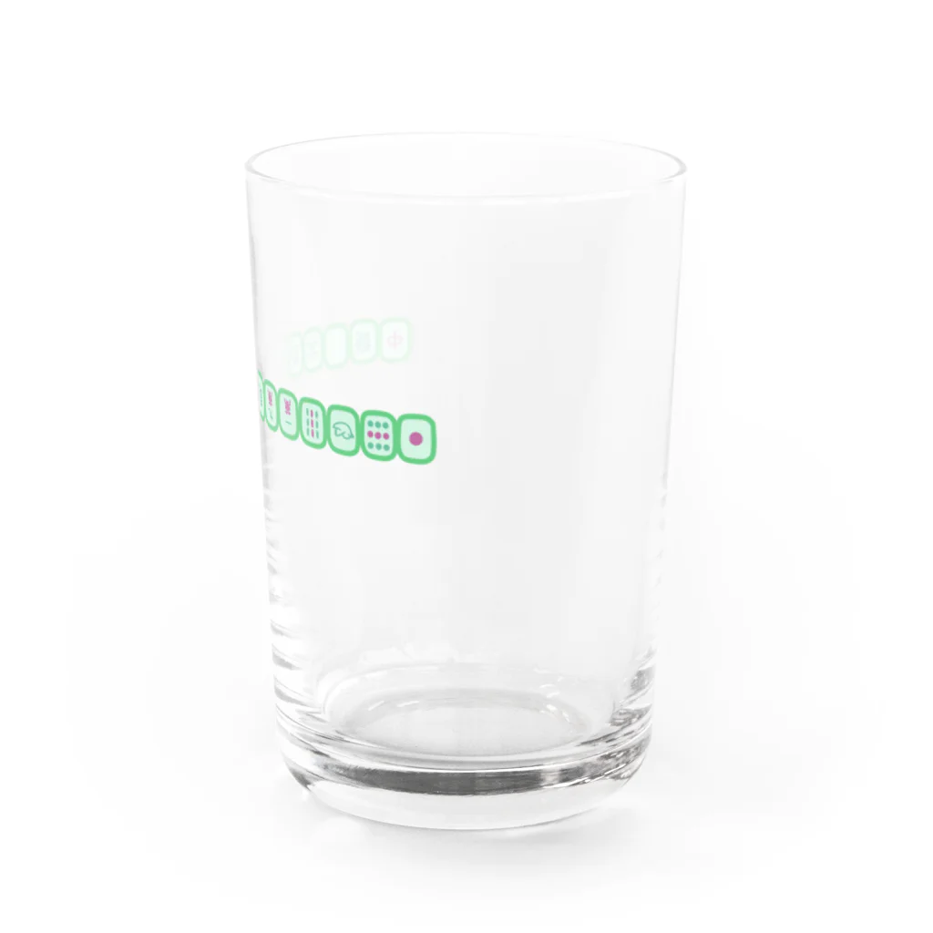 翠笑宴のさかさま国士無双ちゃん Water Glass :right