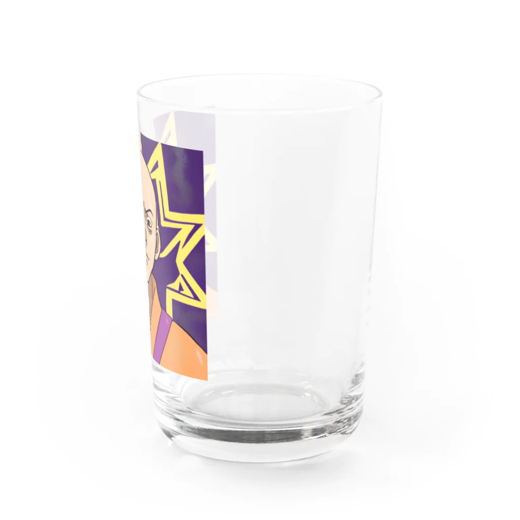 okiteのcrazy坊主 Water Glass :right