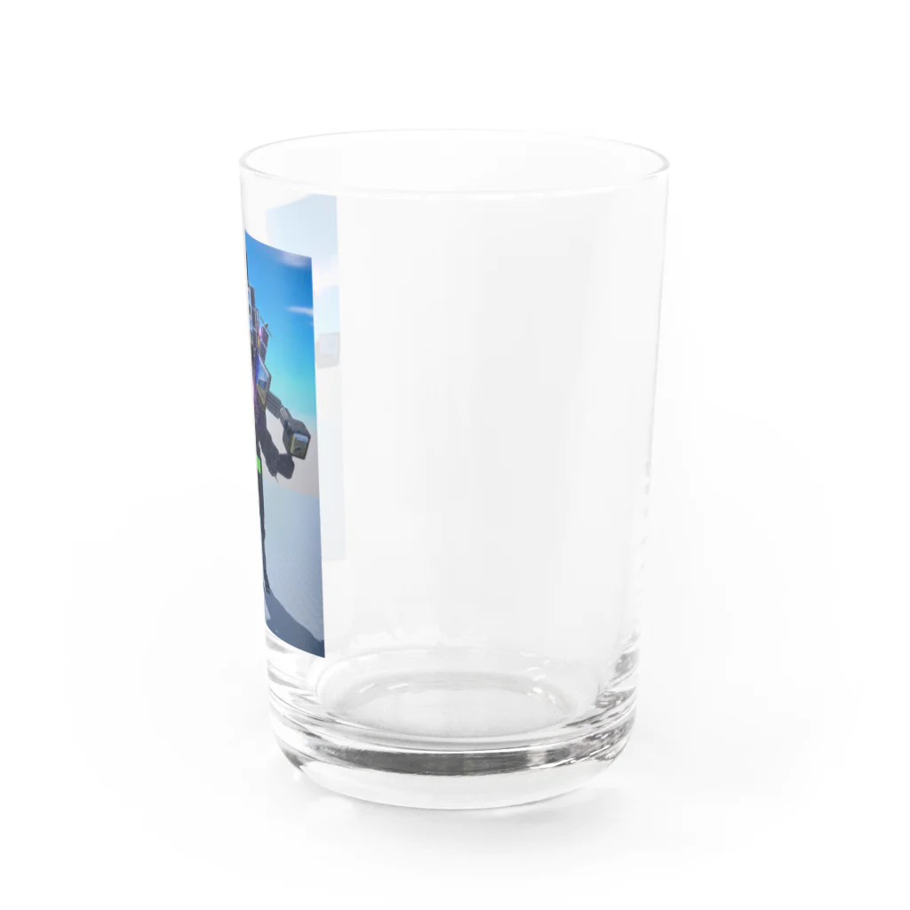 日本の文化/自然の奇跡コレクションのアップグレード・タイタンラージテレビマン Water Glass :right