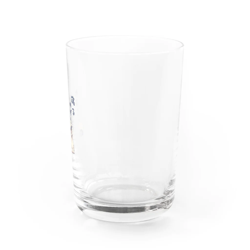 pepe_norunの寝るのが仕事 Water Glass :right