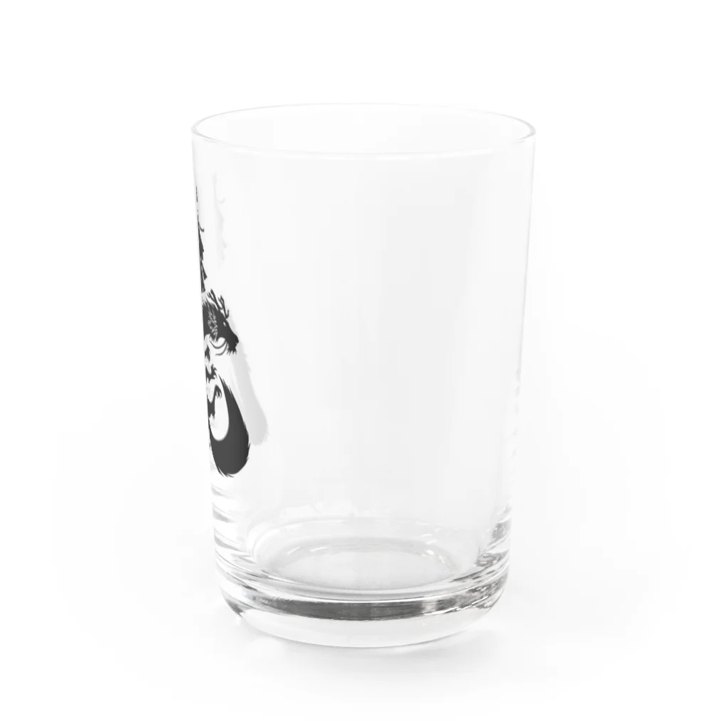 流戸家の製作所の辰年辰姫ブラック Water Glass :right