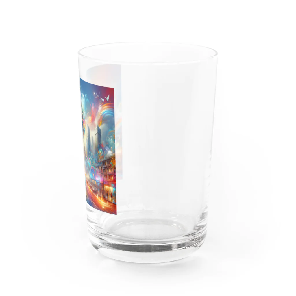 shigetomeのビビッド・ヴァレンシア Water Glass :right