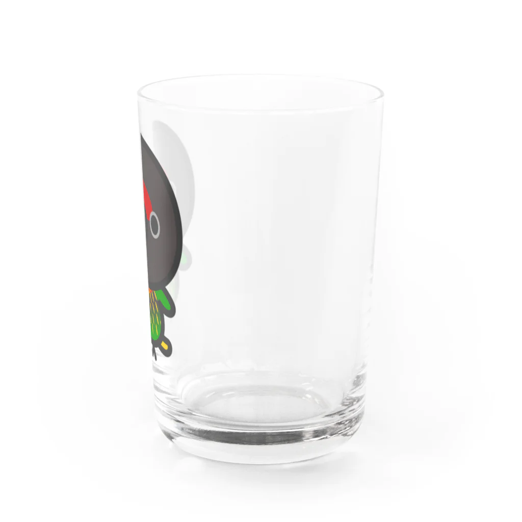 いんこ屋堂のキスジインコ Water Glass :right