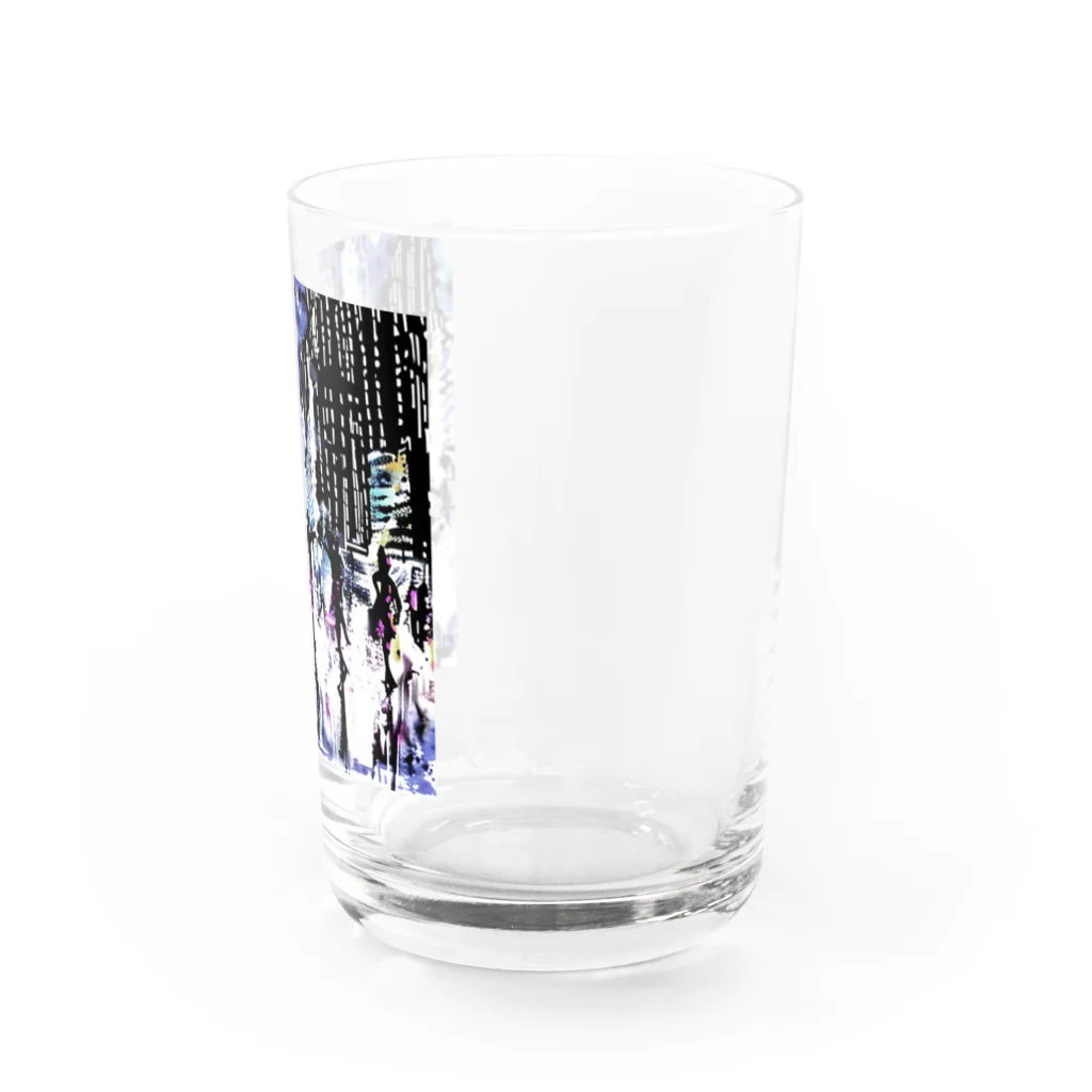 Moichi Designs Shop-2023のnew york dancer Water Glass :right