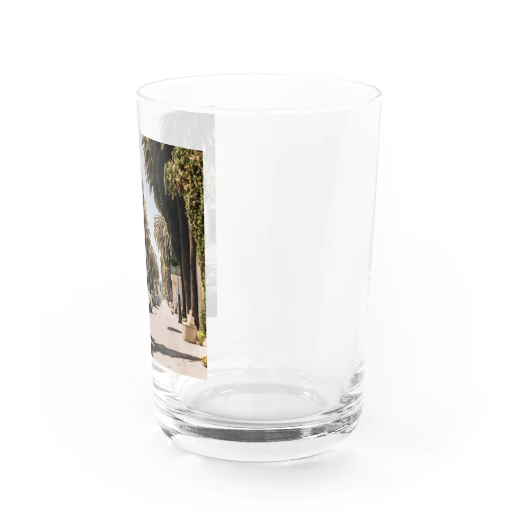 サーフサイドファッションのパームラインクルーズ Water Glass :right