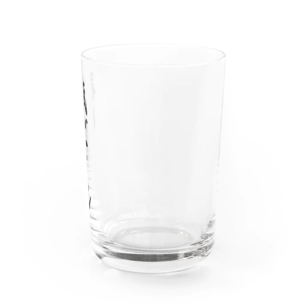 着る文字屋の瓶ビール Water Glass :right