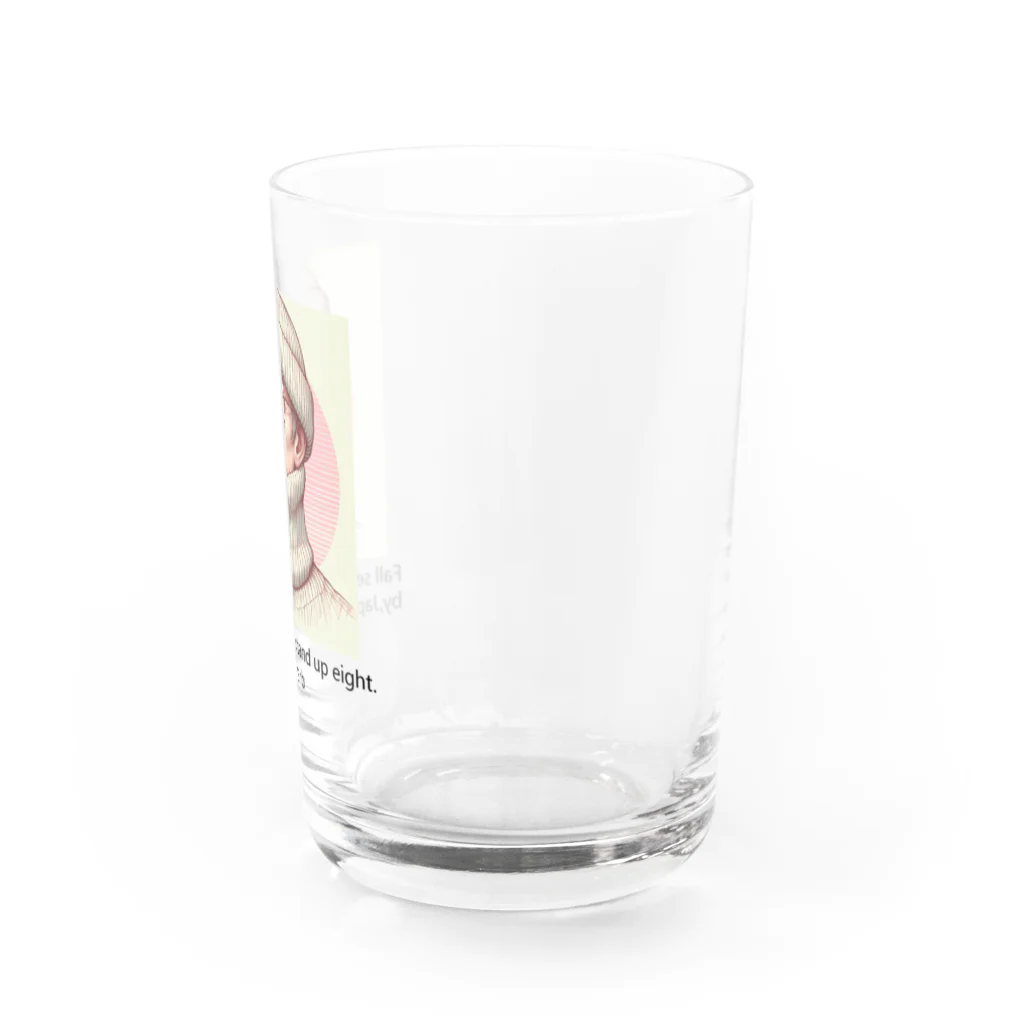 志那竹ヴィンテージの志那竹（しなちく）オールドスクール Water Glass :right