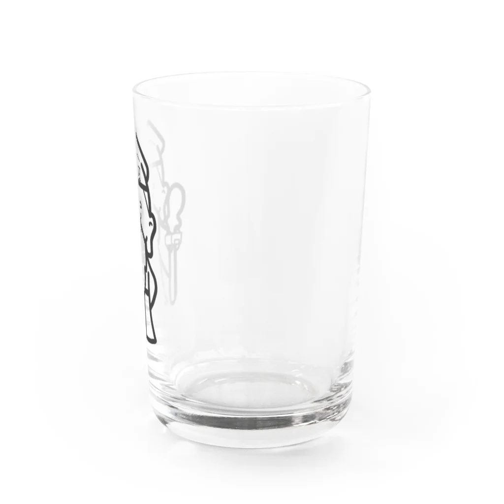 ゆーちゃんのおえかきの寿老人さん。 Water Glass :right