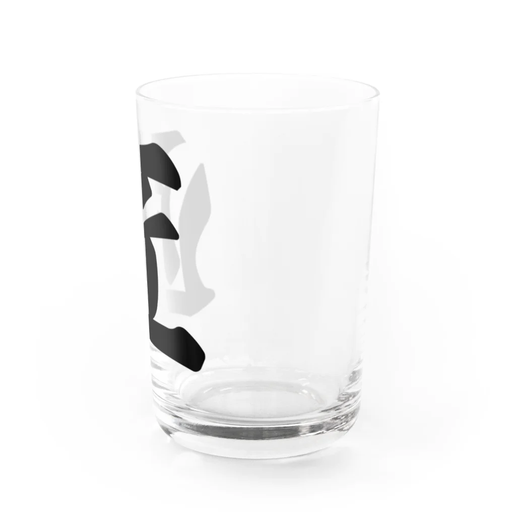 着る文字屋の匠 Water Glass :right