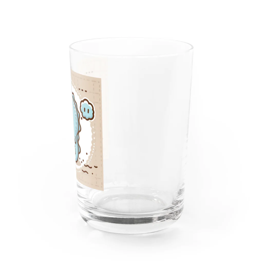 junji8000のかわいいタツノオトシゴ４ Water Glass :right