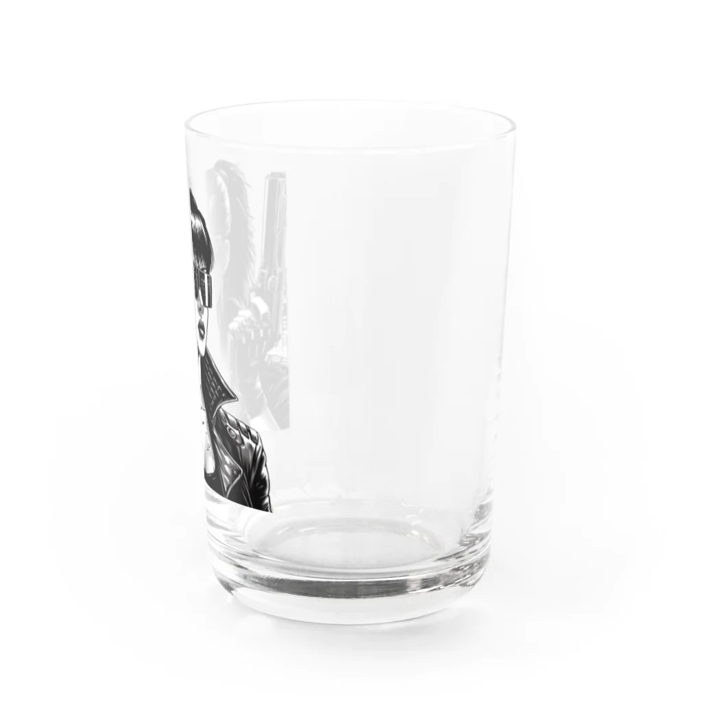 kangekiのサイバーパンクガールNo.8 Water Glass :right