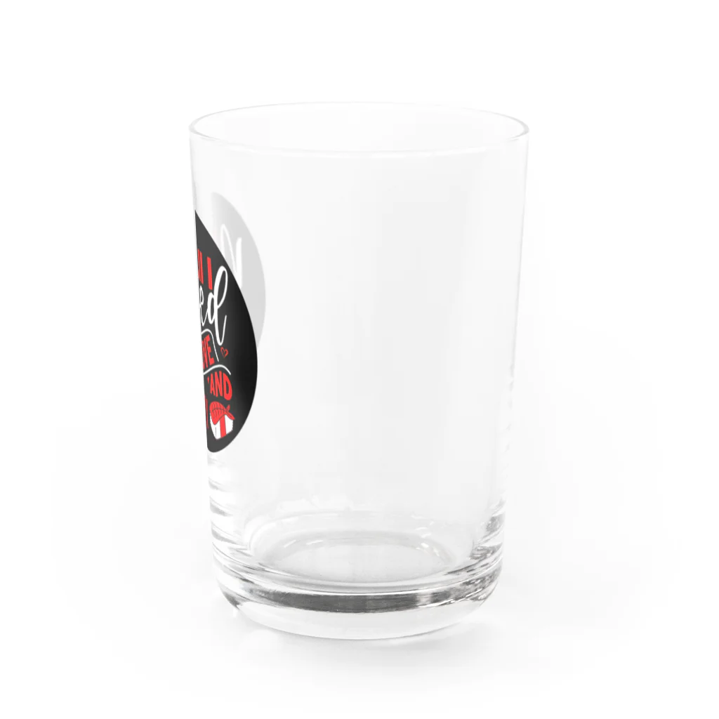 ポンキチはうすの大切なもの、それは「寿司と愛」 Water Glass :right