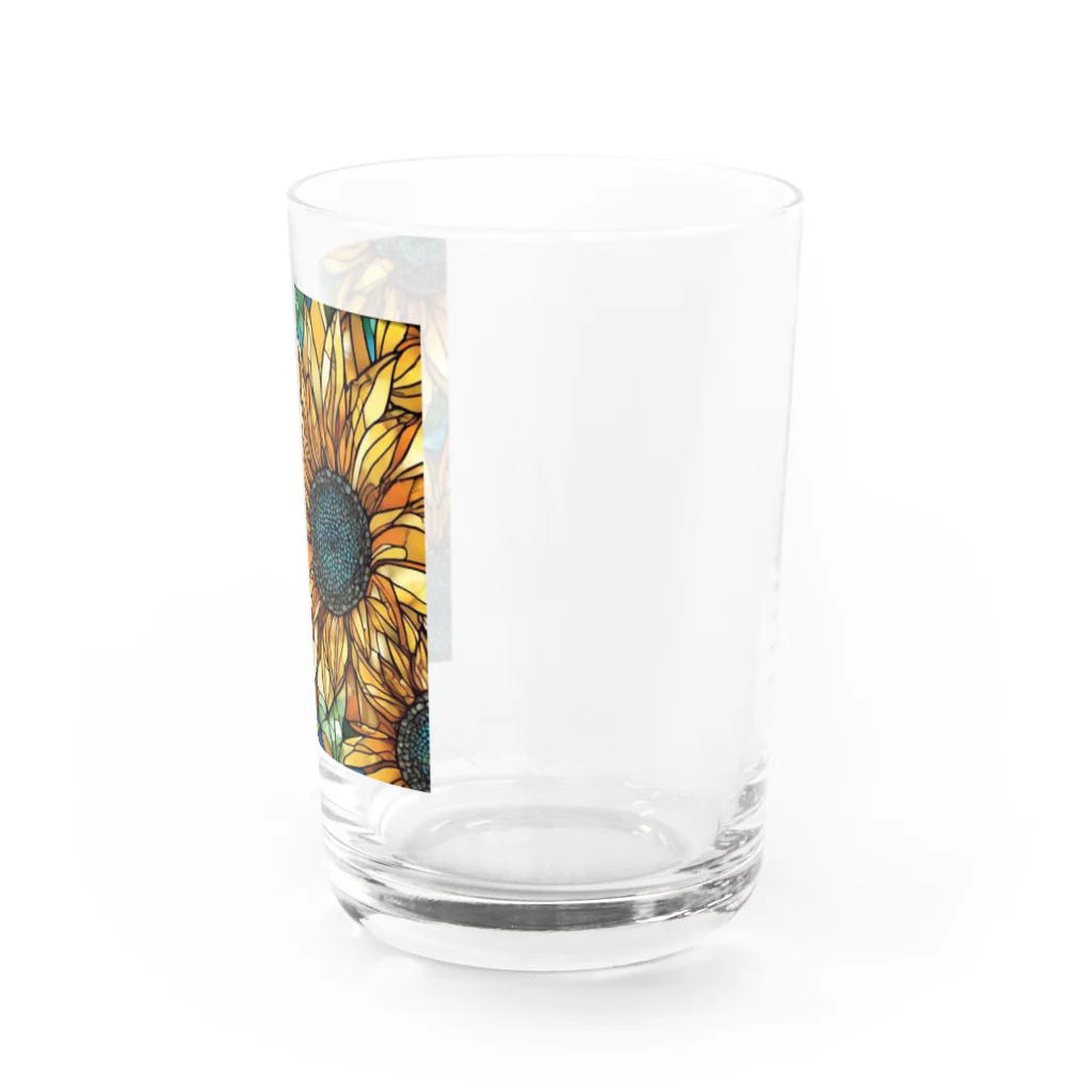 3tomo6's shopのhimawari Water Glass :right