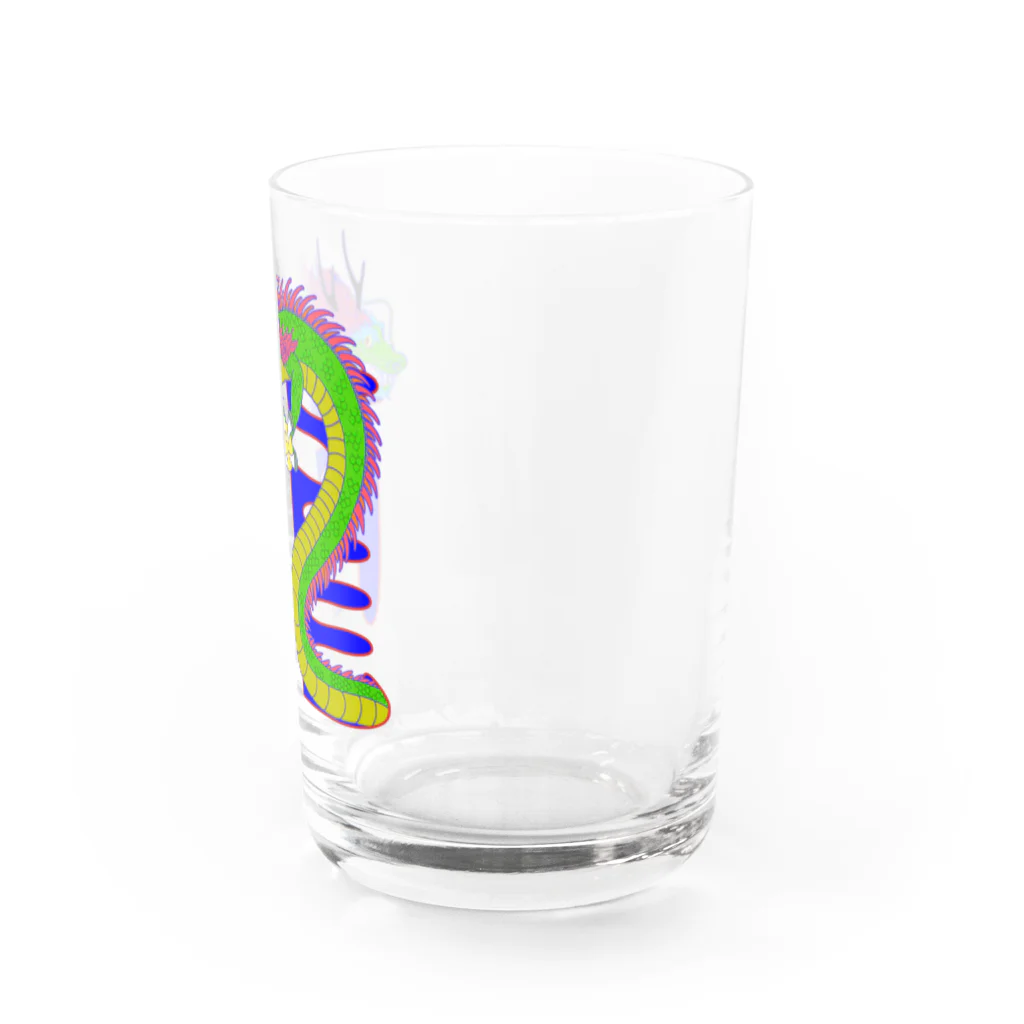 LalaHangeulの龍 Water Glass :right