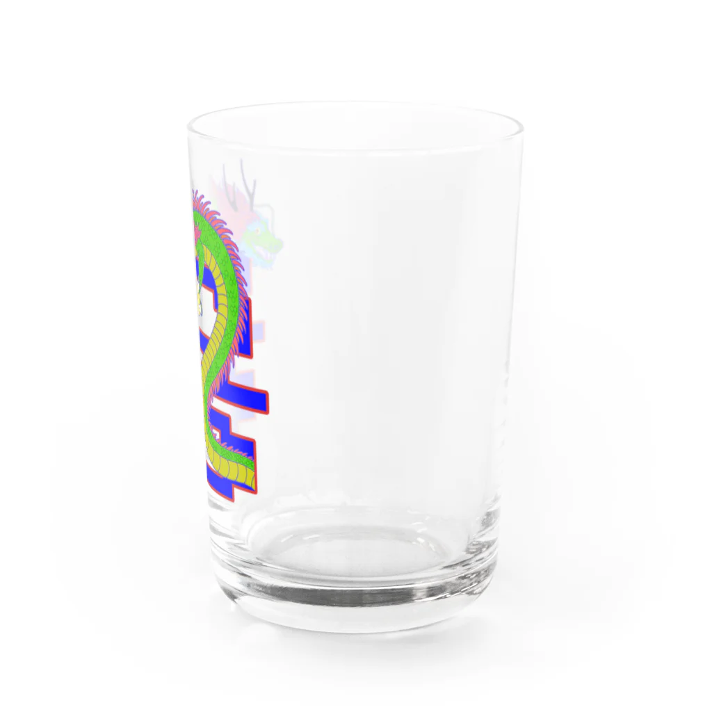 LalaHangeulの용 (龍)  ハングルデザイン   Water Glass :right