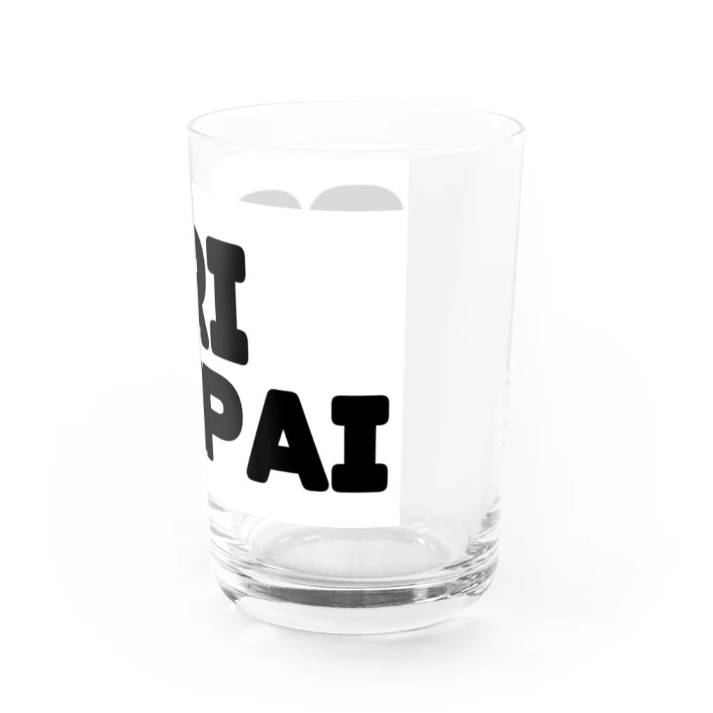 ドリサポのゴリ先輩 Water Glass :right