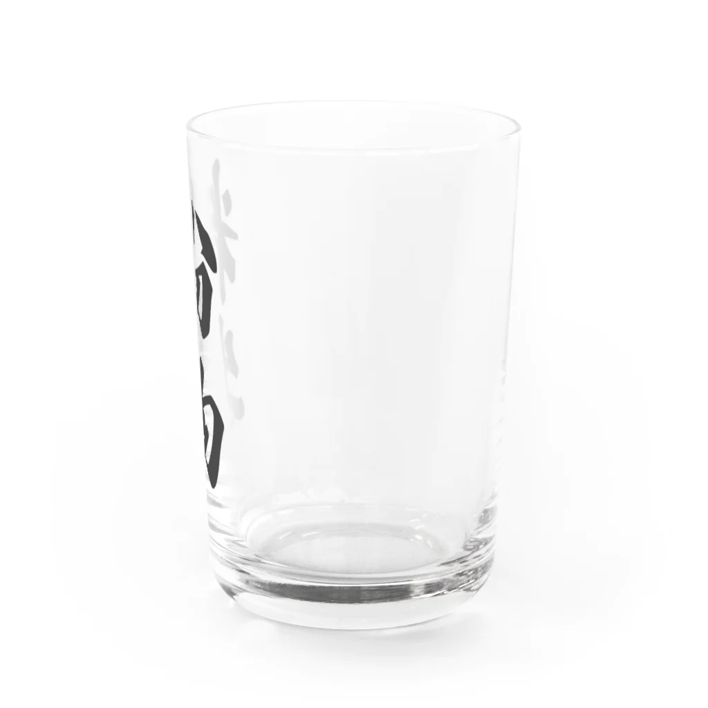 着る文字屋の粉物 Water Glass :right