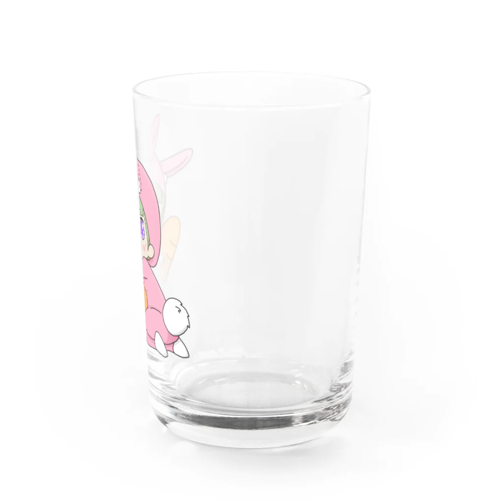 神無月りさ子🎃✨のうさぎりさ子 Water Glass :right