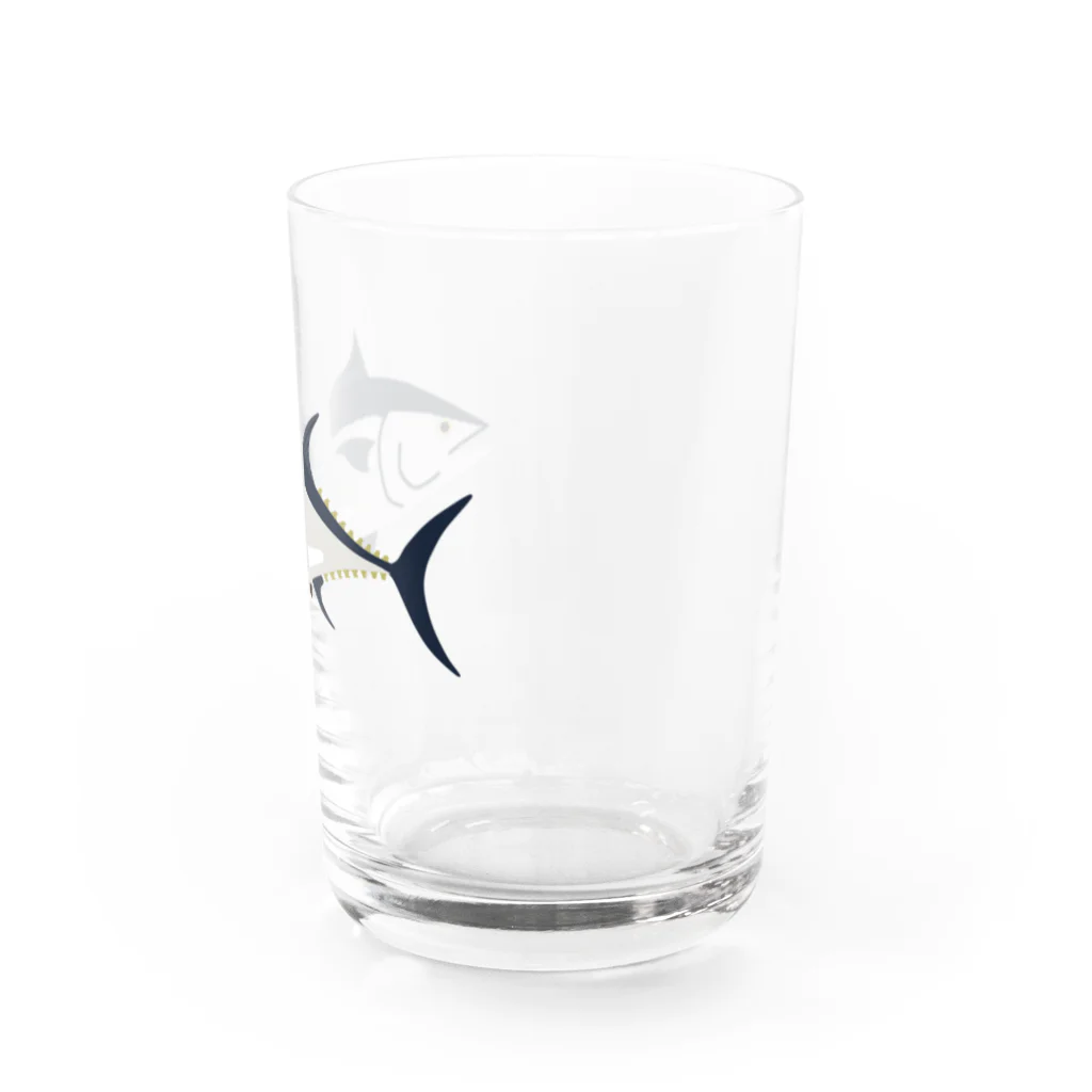 あざらしの7つどうぐの止まらない止まれない！マグロ Water Glass :right