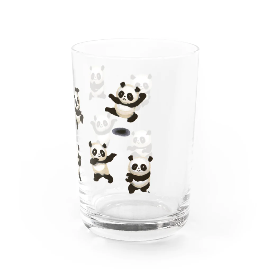 segasworksの功夫のパンダちゃん（横構図） Water Glass :right