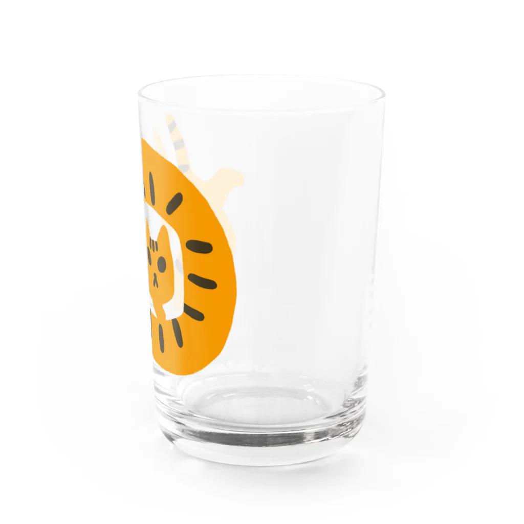 たかしまてつをのグルグルネコ Water Glass :right