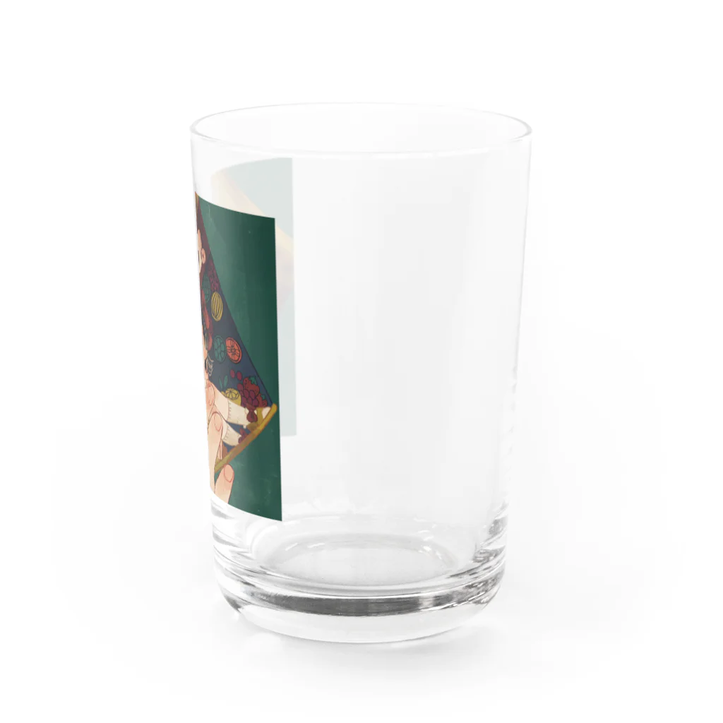 LaVieのドロップ Water Glass :right